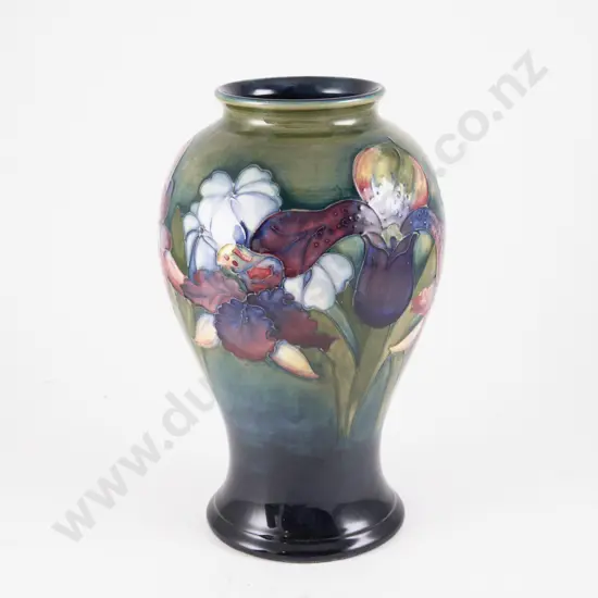 Moorcroft Orchid Pattern Baluster Vase