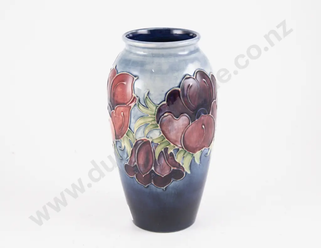 Moorcroft Anemone Pattern Vase Image 1++
