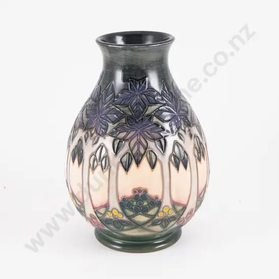 Moorcroft Cluny Pattern Vase