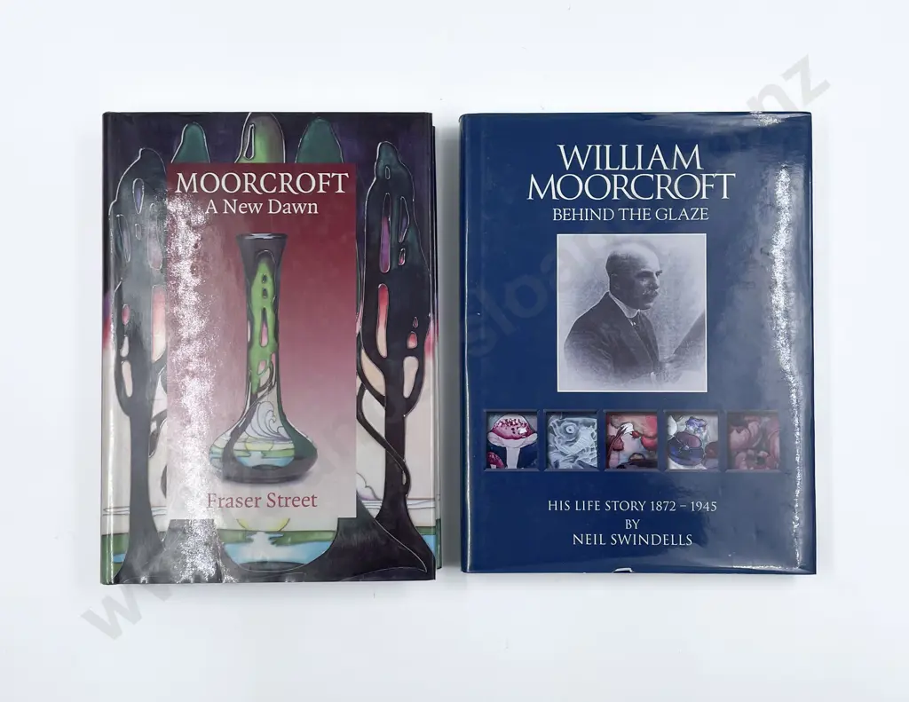 Two Books Pertaining to Moorcroft Pottery Image 1++
