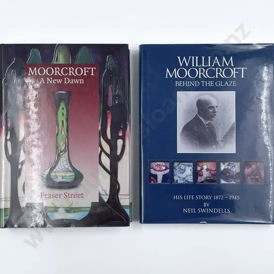 Two Books Pertaining to Moorcroft Pottery