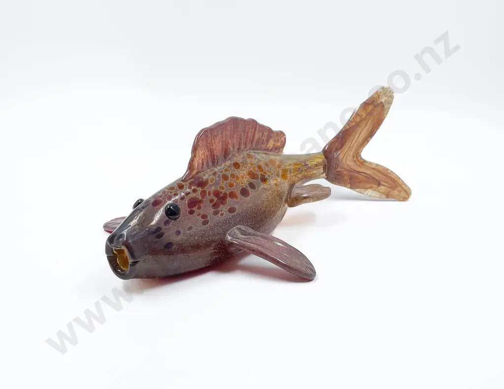 Mid C20th Murano Glass Catfish Image 1++