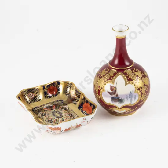 Royal Crown Derby Specimen Vase