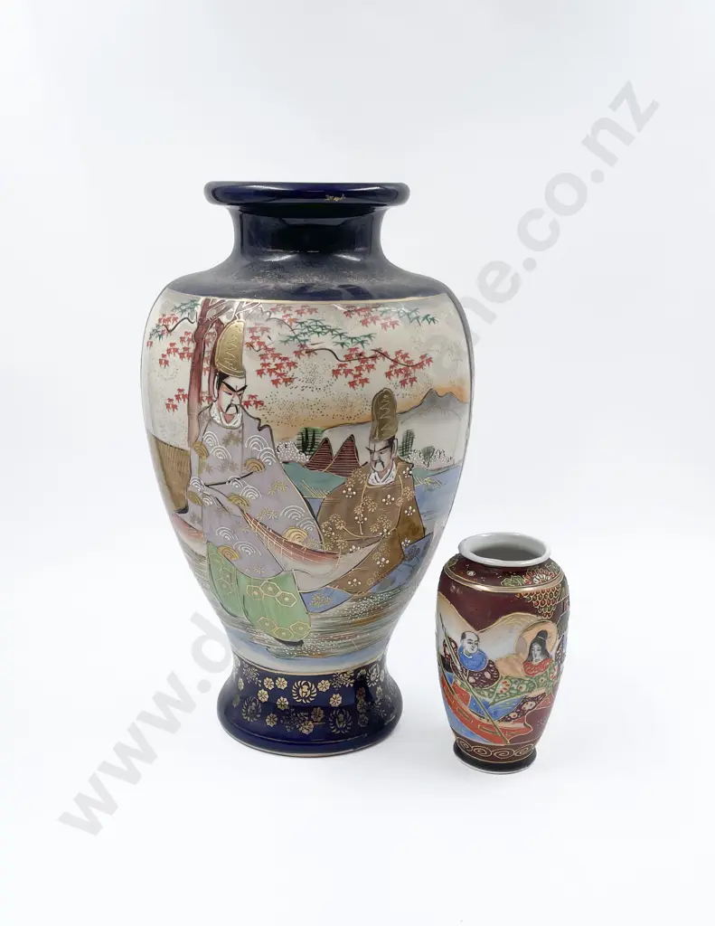 Early C20th Japanese Satsuma Vase Image 1++
