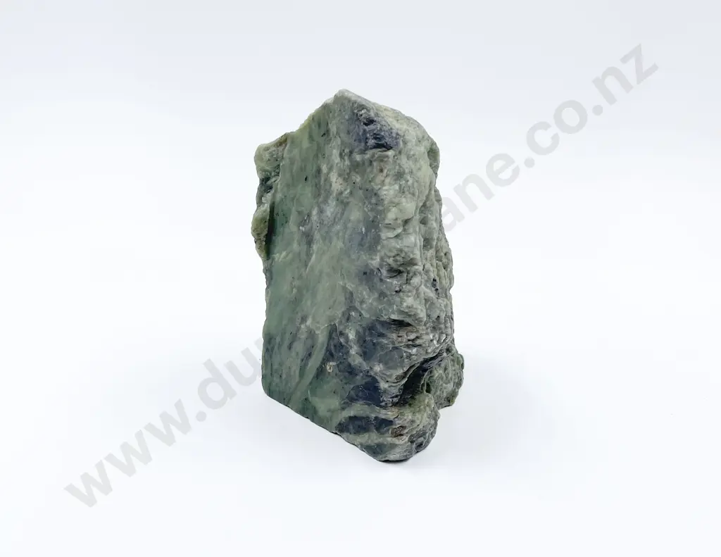 NZ Greenstone Partly Polished Boulder Image 1++