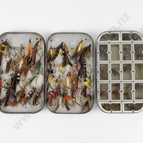 Vintage Wheatley Silmalloy 16 Compartment Fly Tin