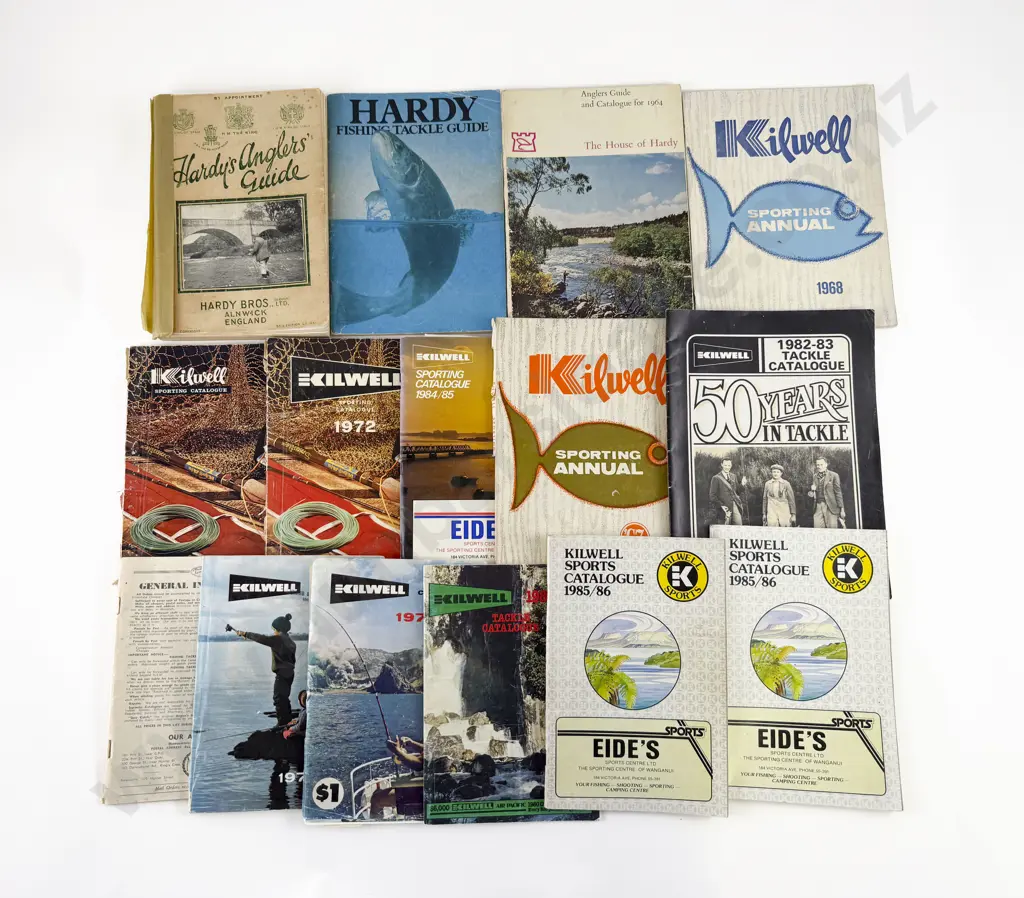 Collection Of Vintage Fishing Guides & Catalogues Image 1++