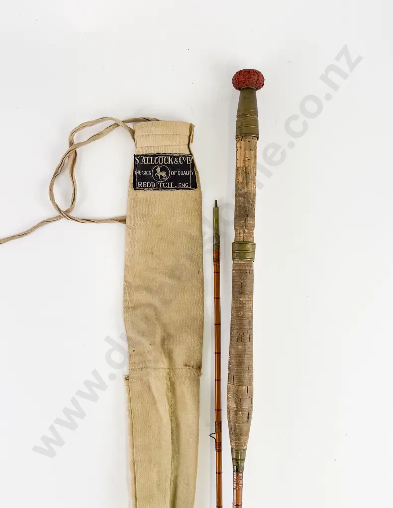 Vintage "The Colonel" 2 Piece Split Cane Fly Rod Image 1++