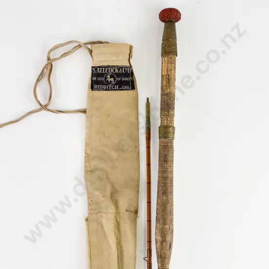 Vintage "The Colonel" 2 Piece Split Cane Fly Rod