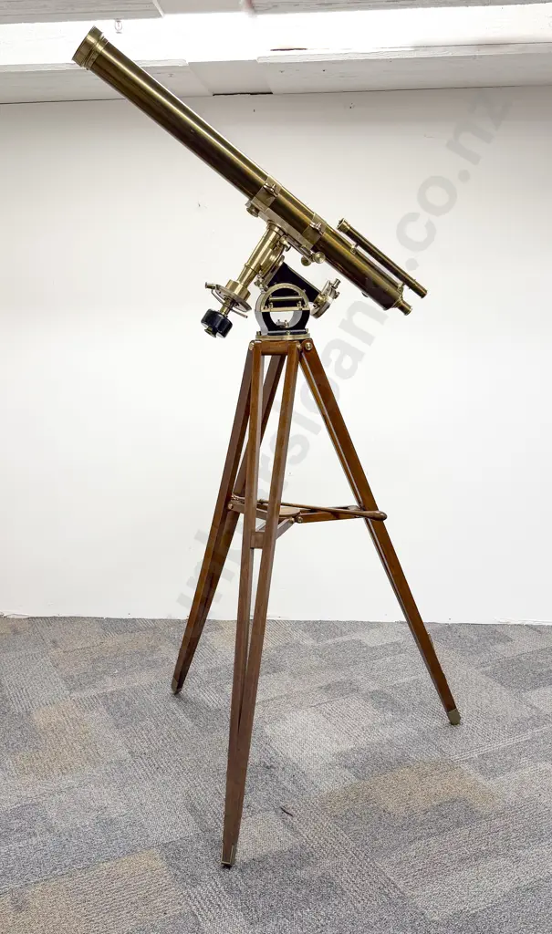 A Rare Victorian 3.5 Inch Refracting Telescope by Thomas Cooke of York Image 1++