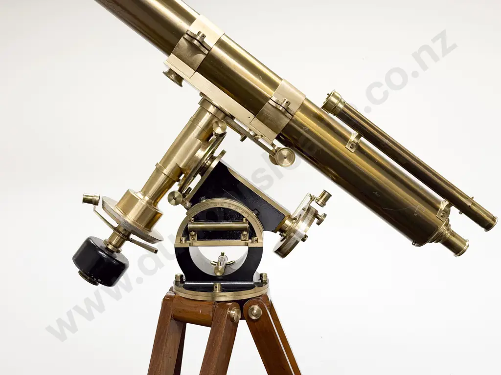 A Rare Victorian 3.5 Inch Refracting Telescope by Thomas Cooke of York Image 1++