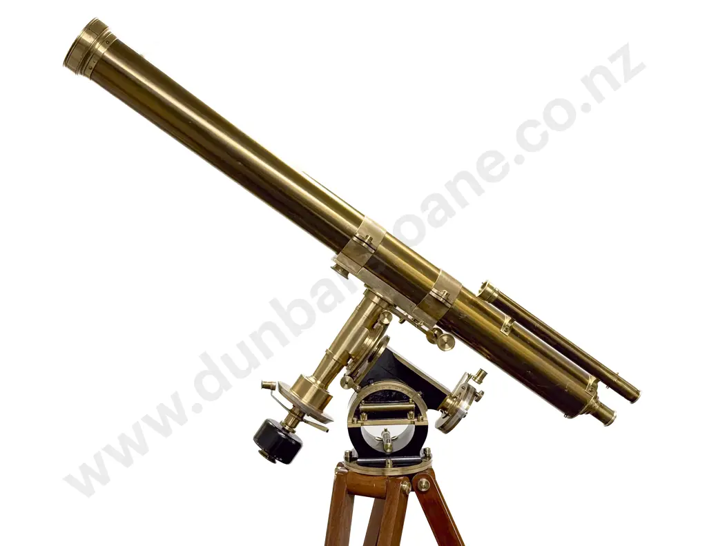 A Rare Victorian 3.5 Inch Refracting Telescope by Thomas Cooke of York Image 1++