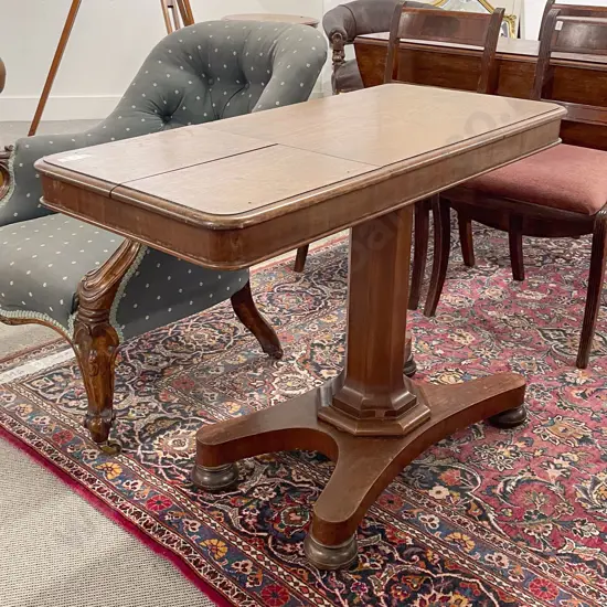 Vict Mahogany Reading Table