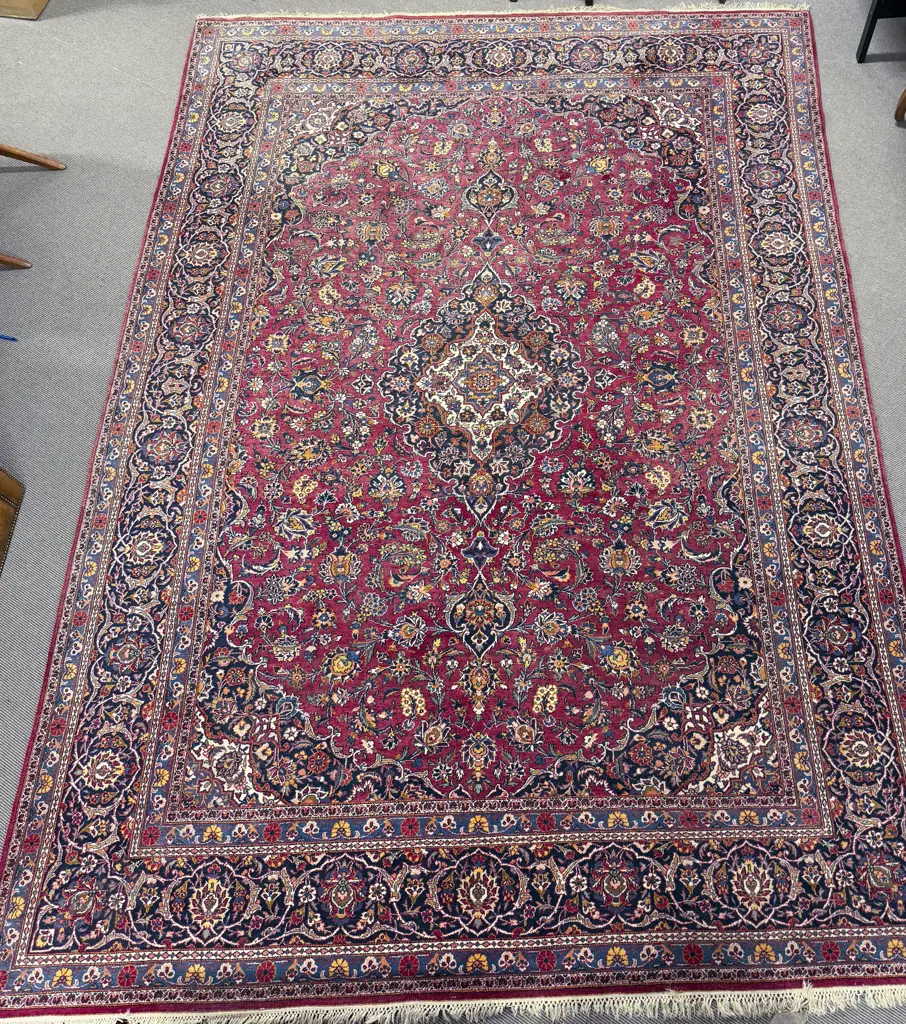 Large Iranian Floor Rug Image 1++