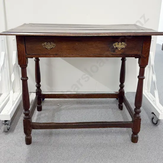 C18th Oak Side Table