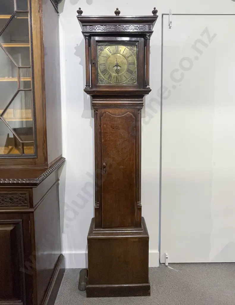Geo III Longcase Clock by R. Bullock of Ellesmere Image 1++