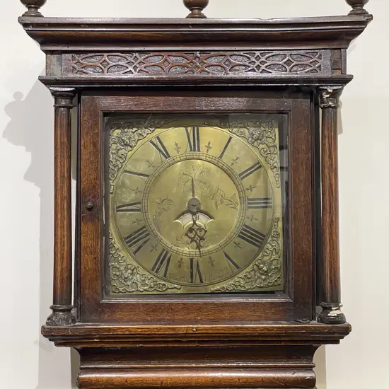 Geo III Longcase Clock by R. Bullock of Ellesmere