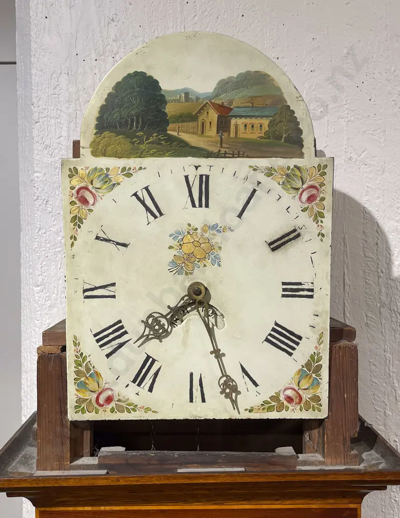 Geo III Longcase Clock Image 1++