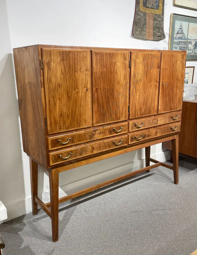 Mid Century Scandinavian Rosewood Credenza Image 1++