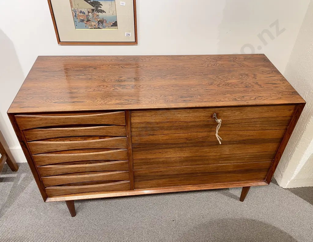 Arne Vodder for Sibast Denmark Rosewood Sideboard Image 1++