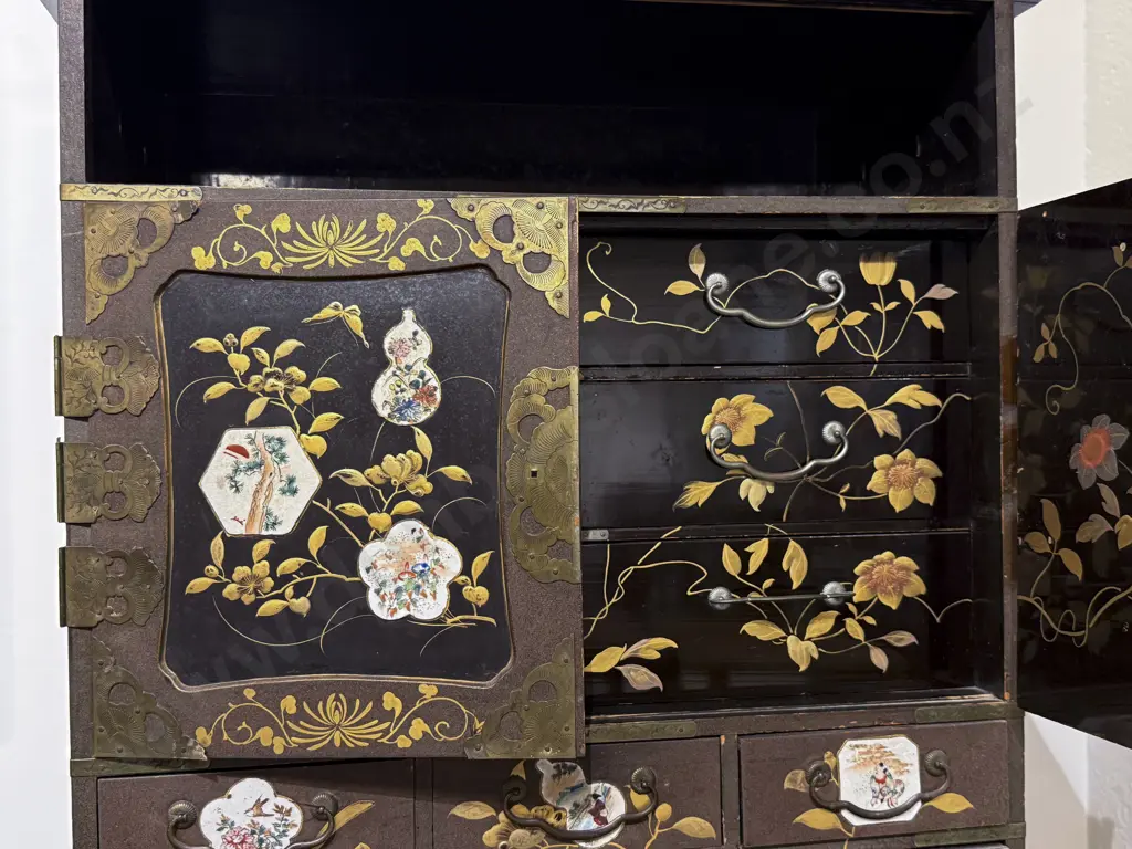 Late C19th/Early C20th Japanese Cabinet on Stand Image 1++