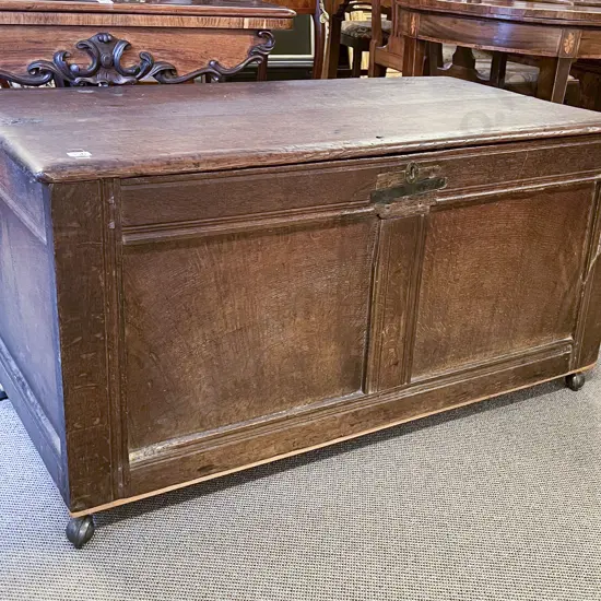 C17th Oak Coffer