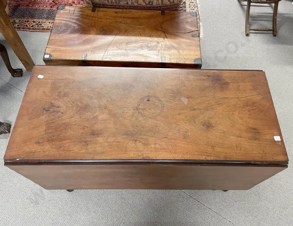 Geo III Mahogany Dropleaf Dining Table Image 1++