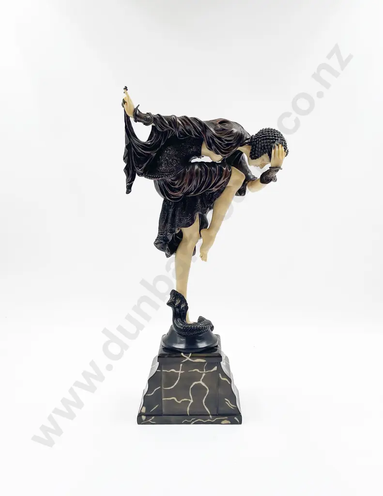 After D H Chiparus - Art Deco Figure Image 1++