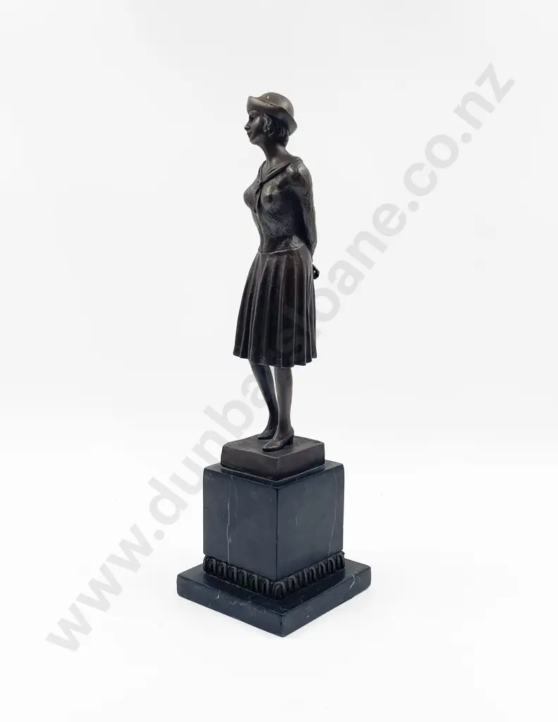 After D H Chiparus (French 1886 -1947) - Young Parisian Image 1++