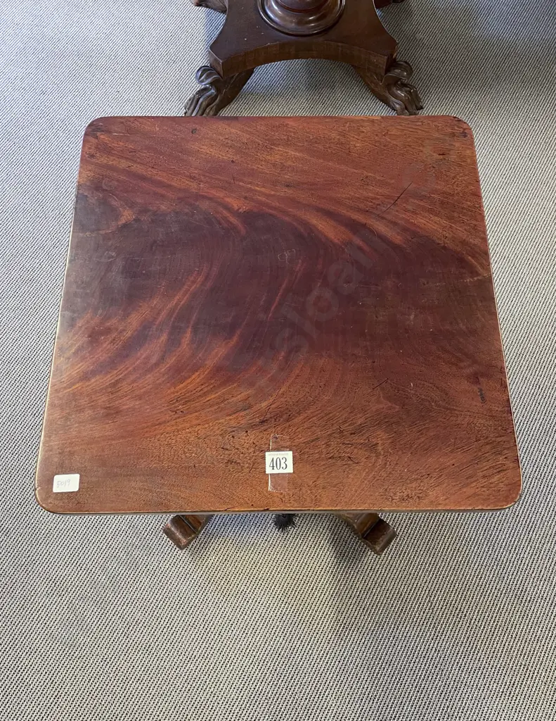 WM IV Mahogany Work Table Image 1++