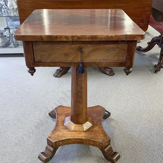 WM IV Mahogany Work Table