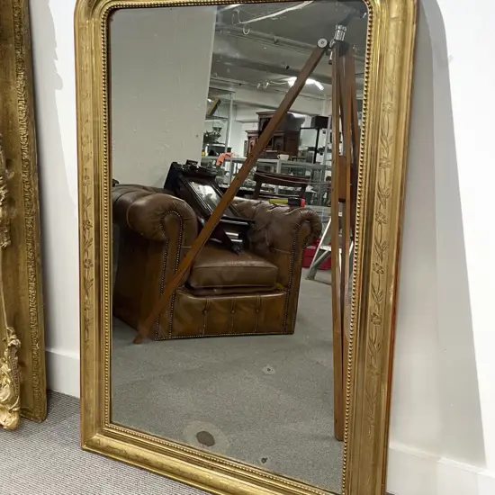 C19th Gilt Framed Pier Glass