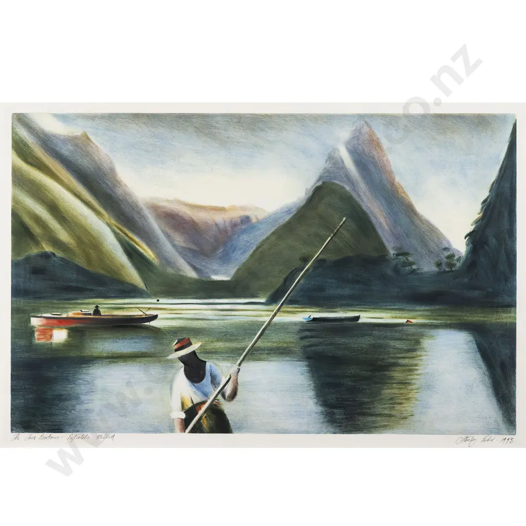 Stanley Palmer - The Three Boatmen - Piopiotahi - Milford Image 1++