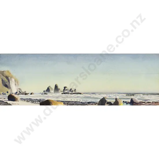 A A Deans - Rocks at Twelve Mile