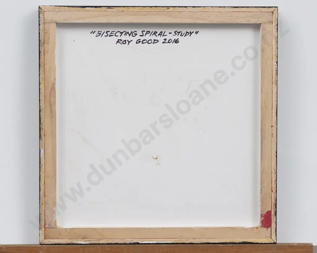 Roy Good - Bisecting Spiral - Study Image 1++