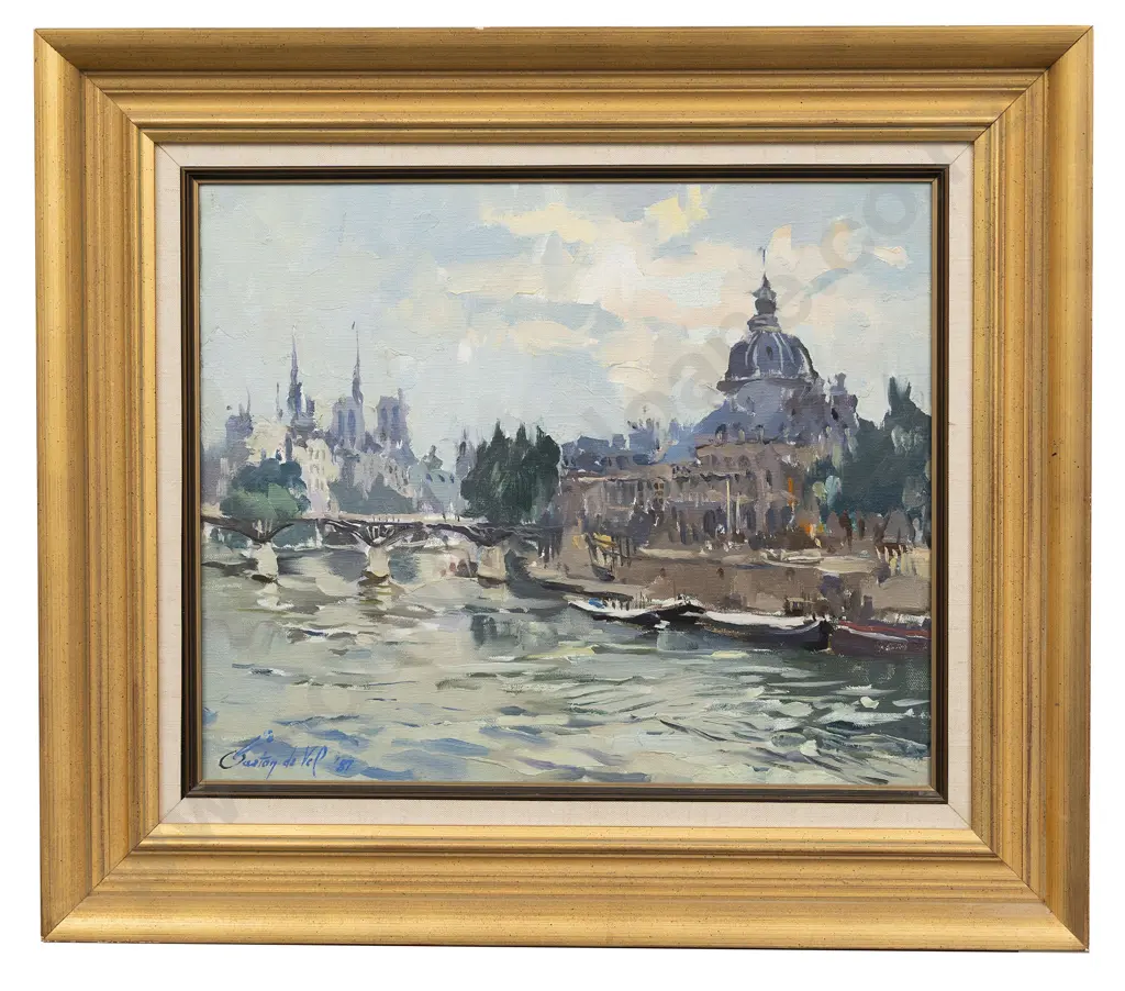 Gaston de Vel - The Seine River - Paris Image 1++