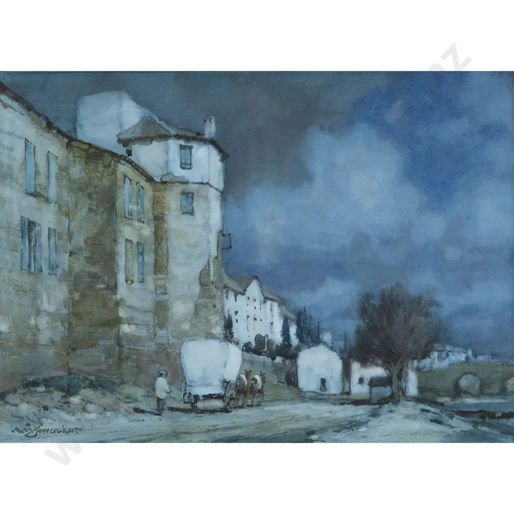 Arthur Moulton Foweraker - Moonlight Cordoba Image 1++