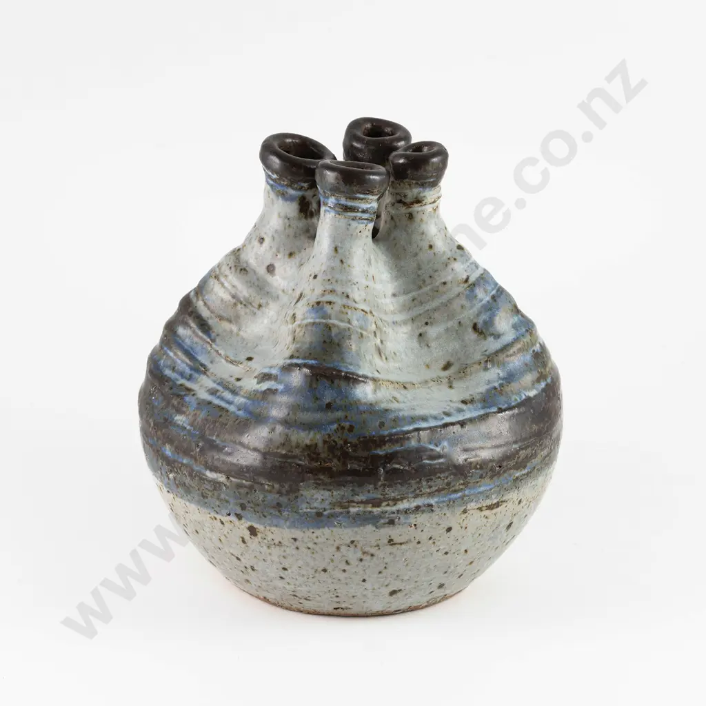 Len Castle Four Necked Specimen Vase Image 1++