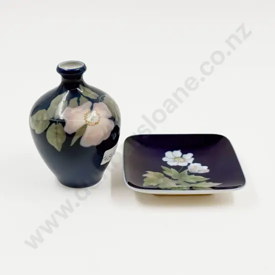 Small Royal Copenhagen Vase and Dish