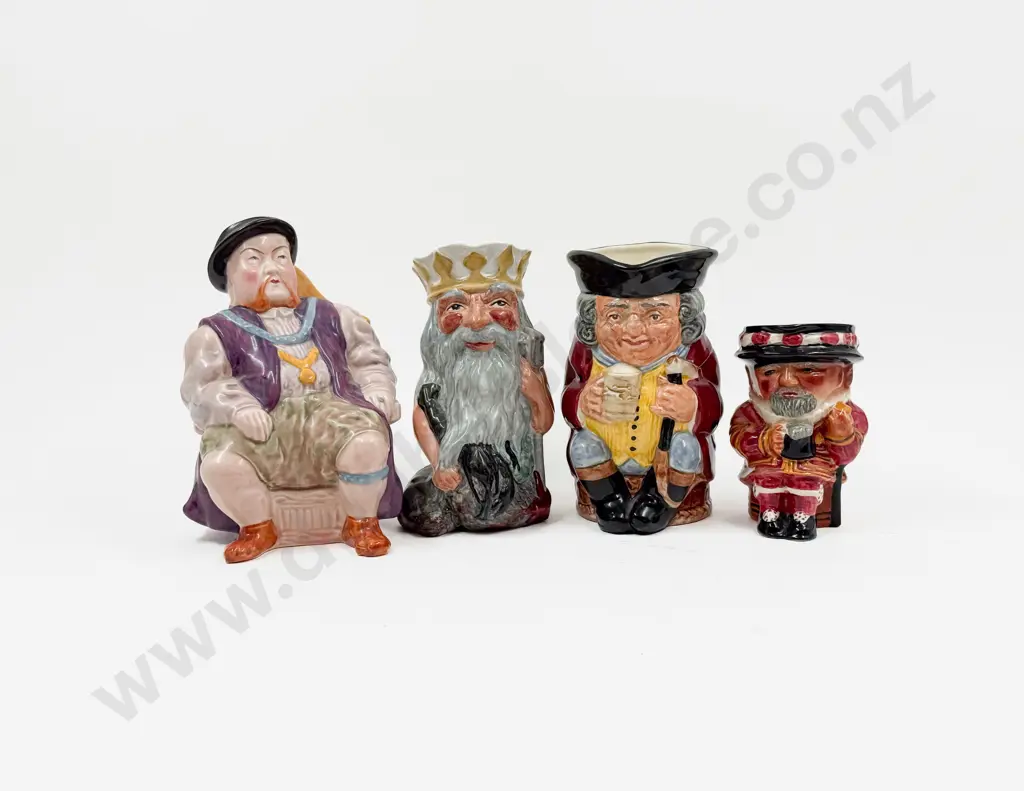 Four Assorted Toby Jugs Image 1++