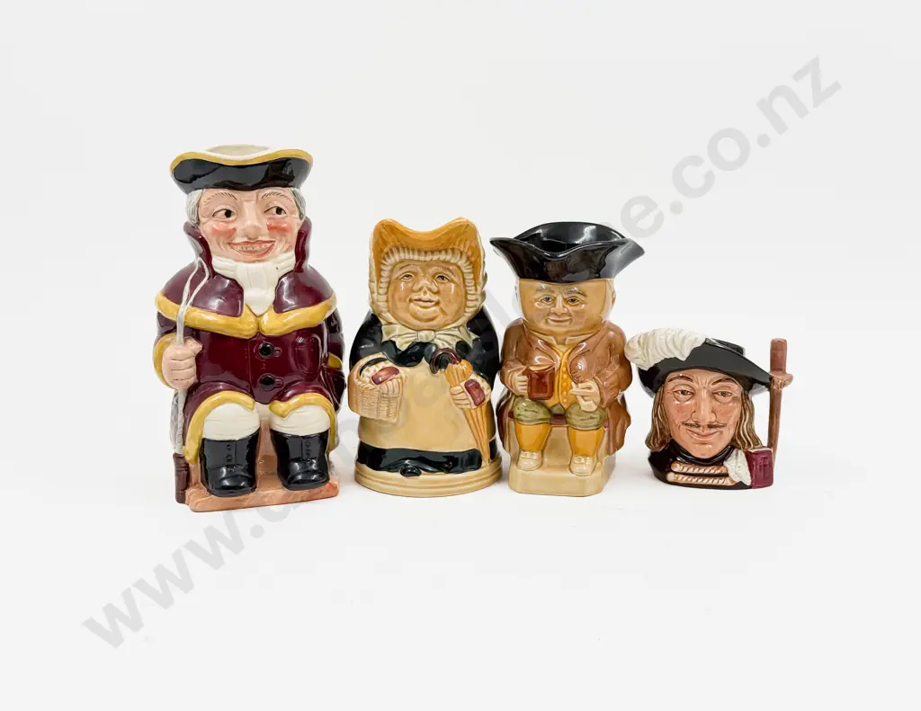 Four Assorted Toby Jugs Image 1++