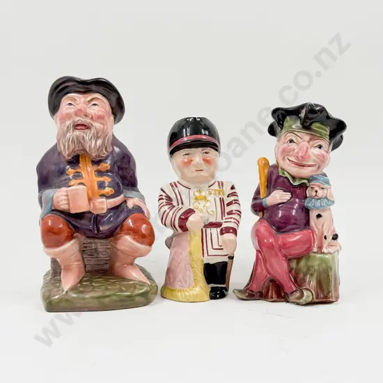 Three Assorted Toby Jugs