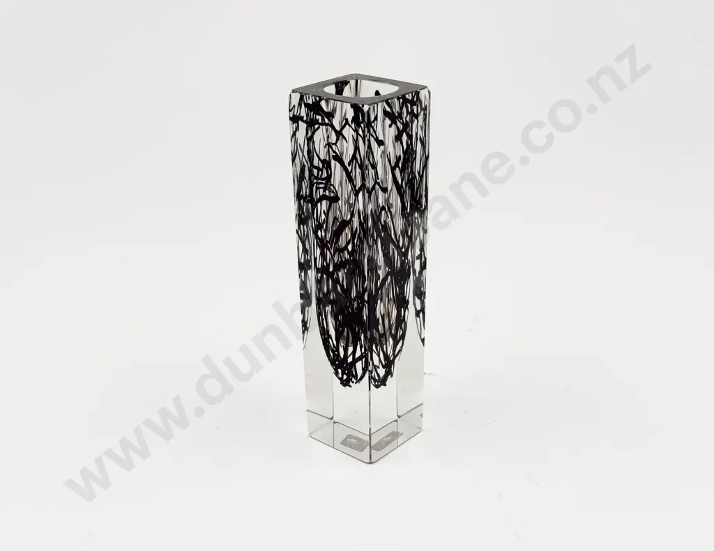 Sommerso Murano Glass Vase Image 1++