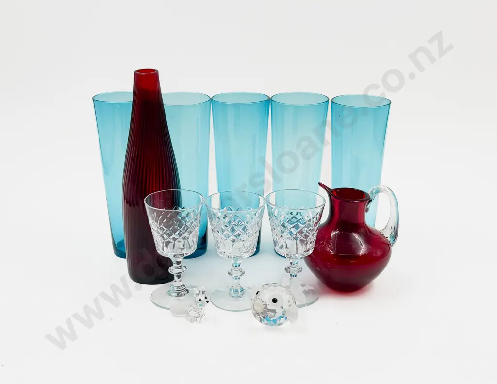 Assorted Glass and Crystal Ware including Swarovski and White Friars Image 1++