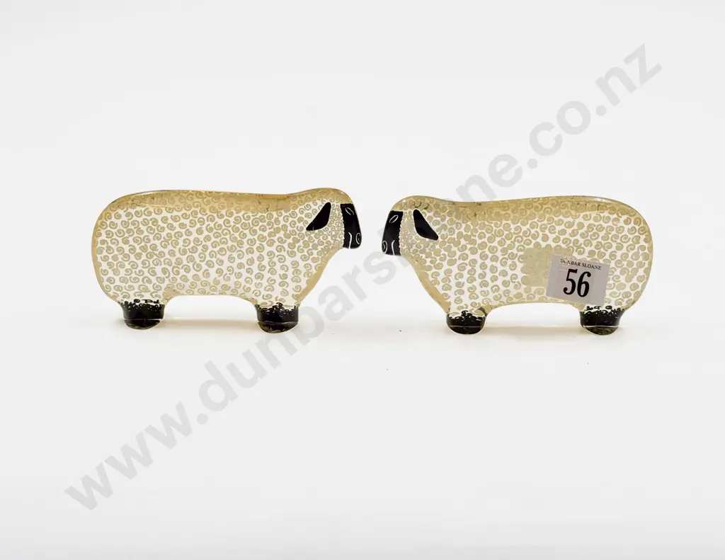 Abraham Palatnik Made in Brazil Lucite Two Sheep Image 1++