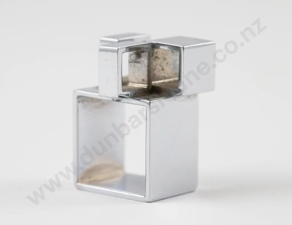 Jose Bribiesca Chrome Plated Brass Modern Ring Image 1++