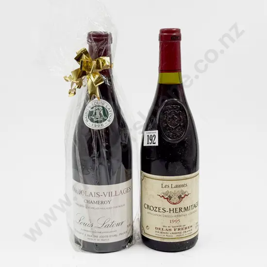 Two Bottles of French Wine