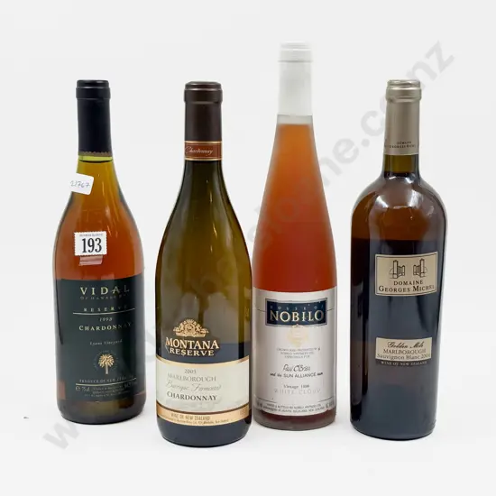 Four Bottles of Assorted Wine