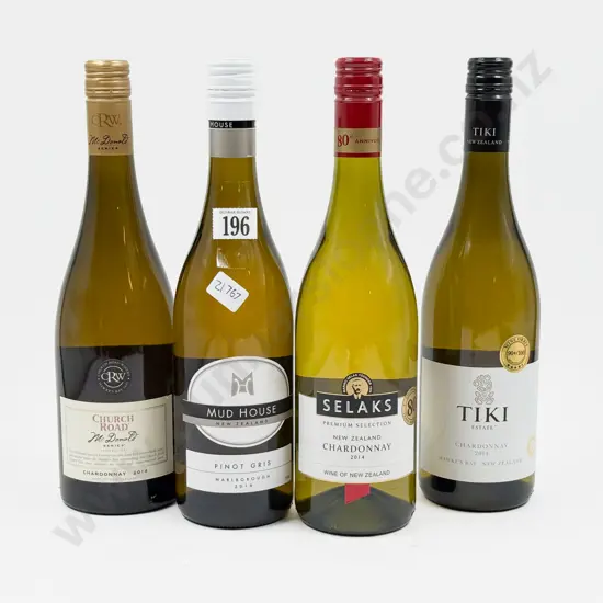 Three NZ Chardonnay with One NZ Pinot Gris