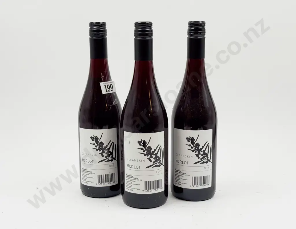 Three Cleanskin Australian Merlot Image 1++
